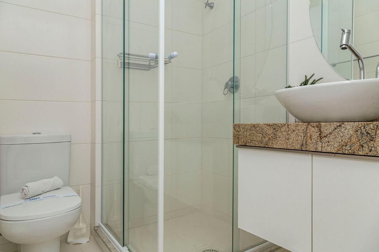 Punta Blu: Luxury Beachfront Condo with Pool and 24/7 Security Bombinhas Exterior photo
